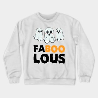 Halloween Ghost Crewneck Sweatshirt